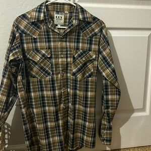 ELY cattleman flannel T-shirt